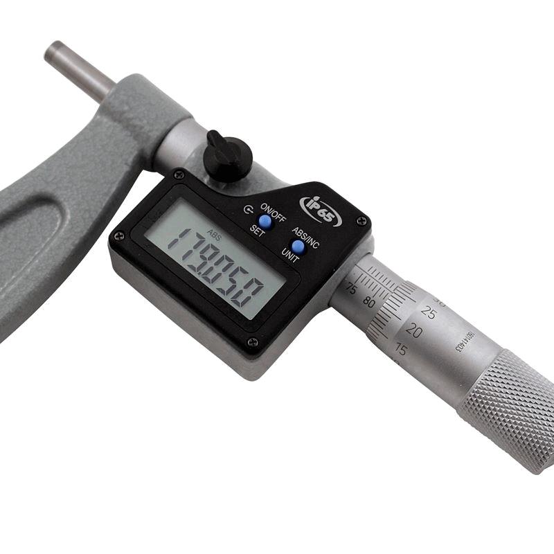 Digital Mikrometerskrue 100-125mm; IP65