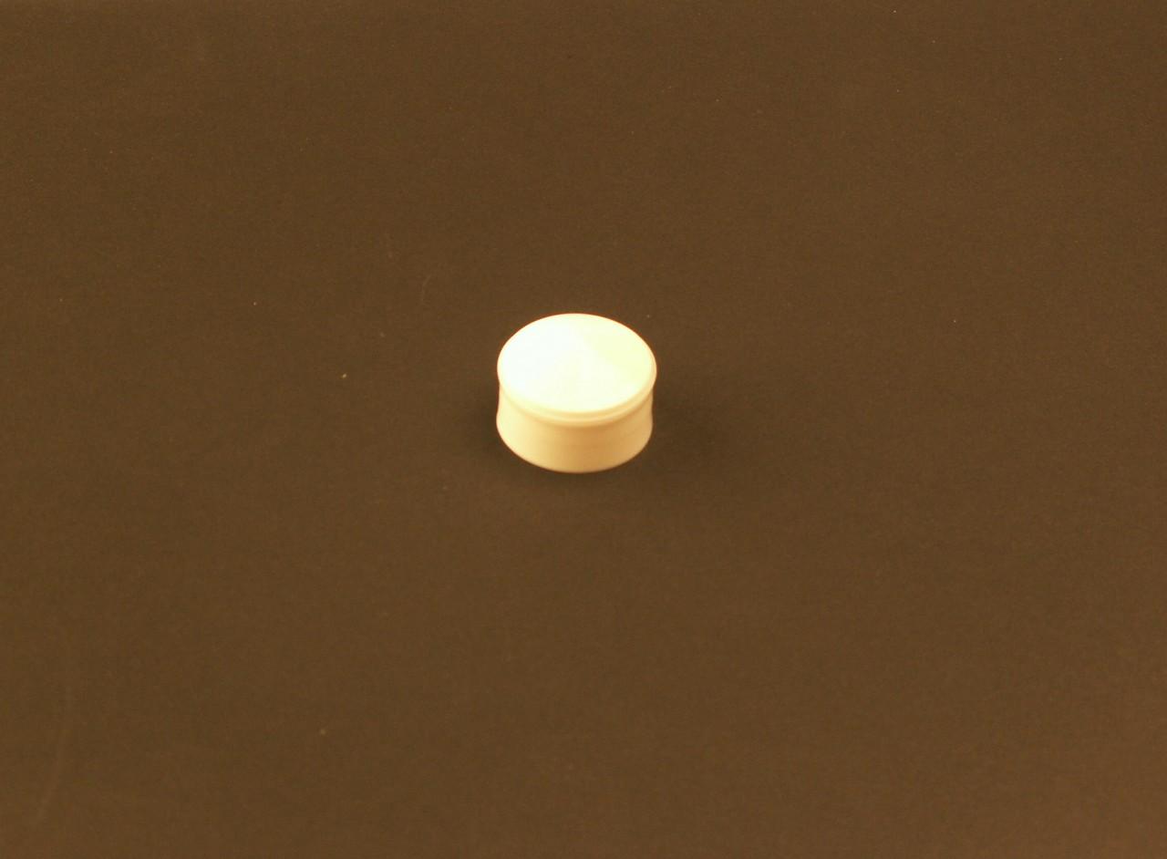 Stempel f/doseringsprøjte PE hvid 35ccm
