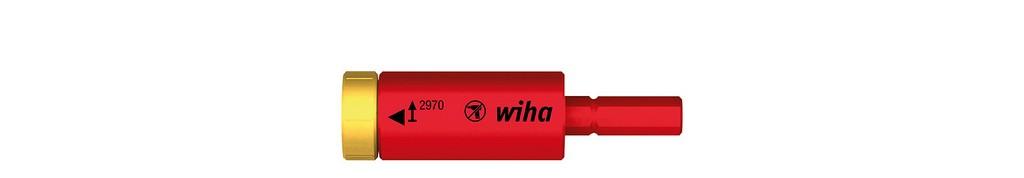 Wiha Momentadapter easyTorque electric til slimBits- og slimVario®-holder i blisterpakning 0.8 Nm (41341)